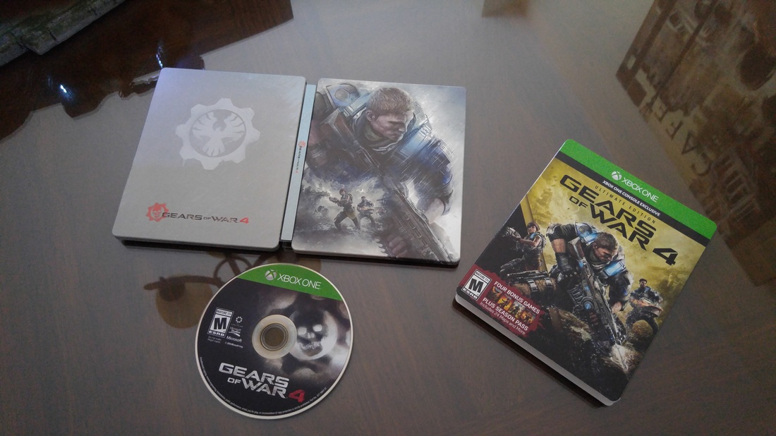 Gears of War 4 Ultimate Edition (Steelbook) Xbox One Game For Sale